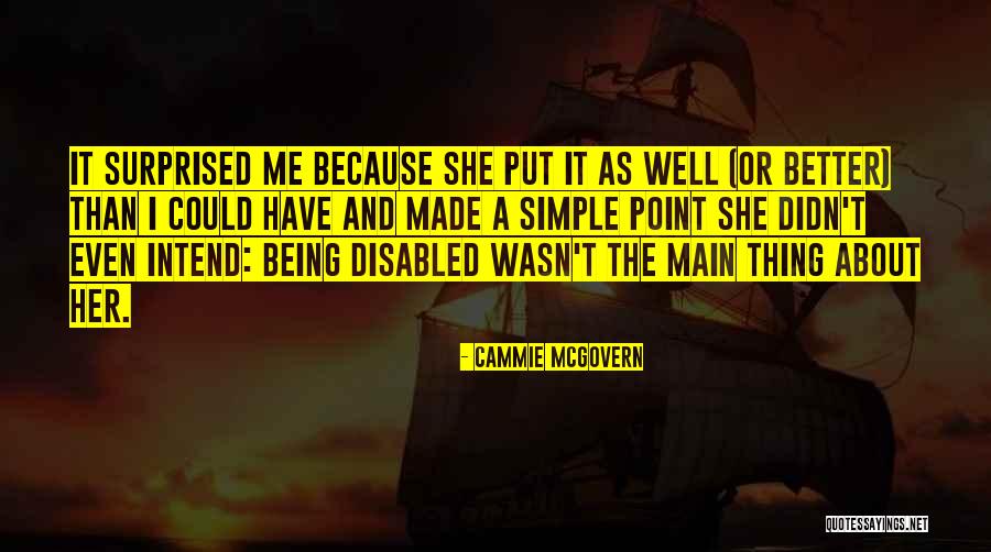 Cammie McGovern Quotes 518435