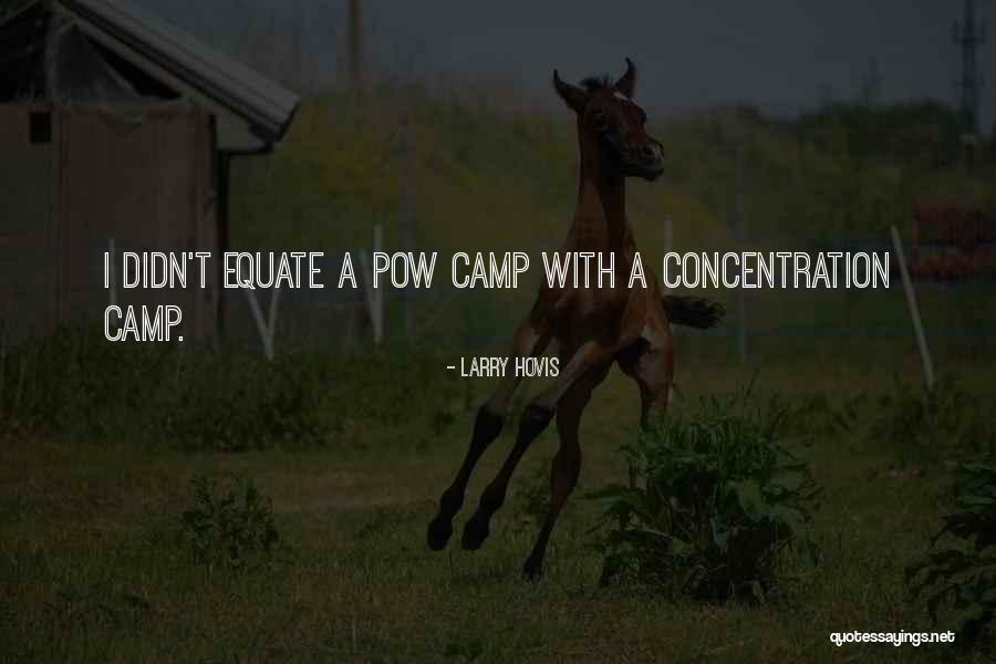 Camp Concentration Quotes By Larry Hovis Camp Concentration Quotes By Larry Hovis