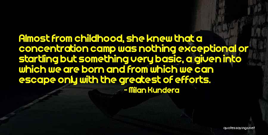 Camp Concentration Quotes By Milan Kundera Camp Concentration Quotes By Milan Kundera