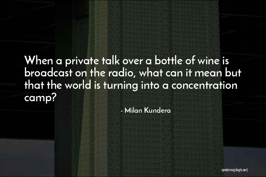 Camp Concentration Quotes By Milan Kundera Camp Concentration Quotes By Milan Kundera