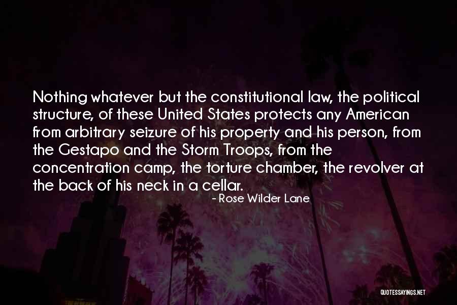 Camp Concentration Quotes By Rose Wilder Lane Camp Concentration Quotes By Rose Wilder Lane