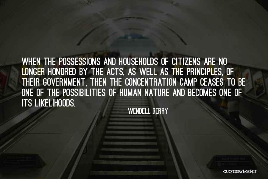 Camp Concentration Quotes By Wendell Berry Camp Concentration Quotes By Wendell Berry