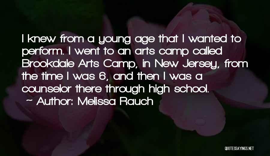 Camp Counselor Quotes By Melissa Rauch