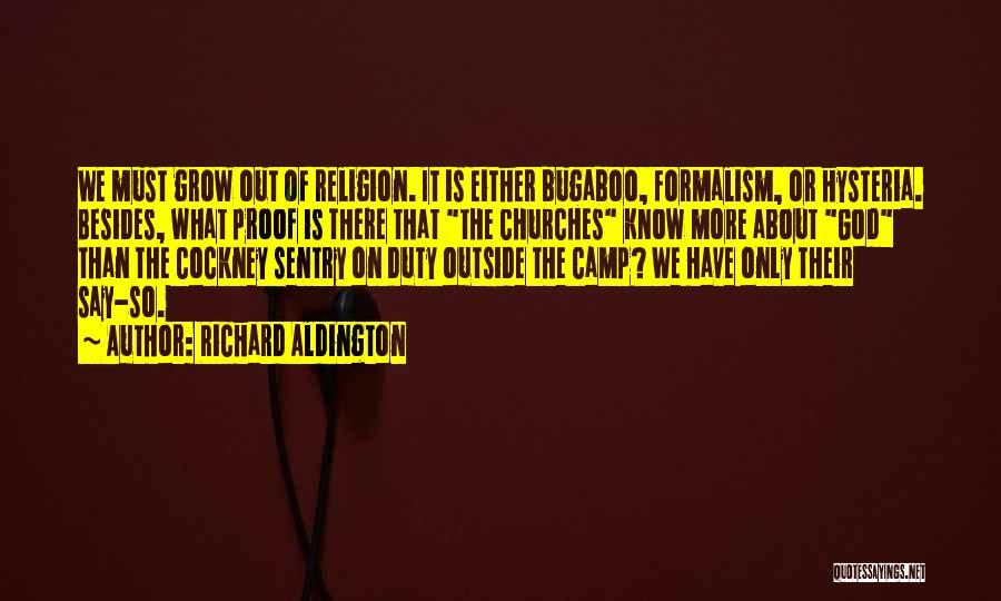 Camp Quotes By Richard Aldington