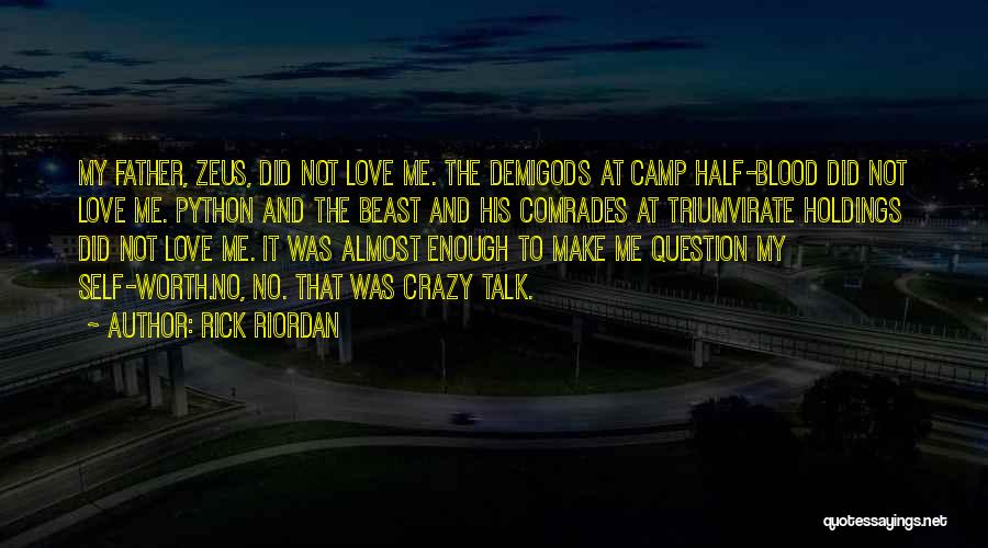 Camp Quotes By Rick Riordan