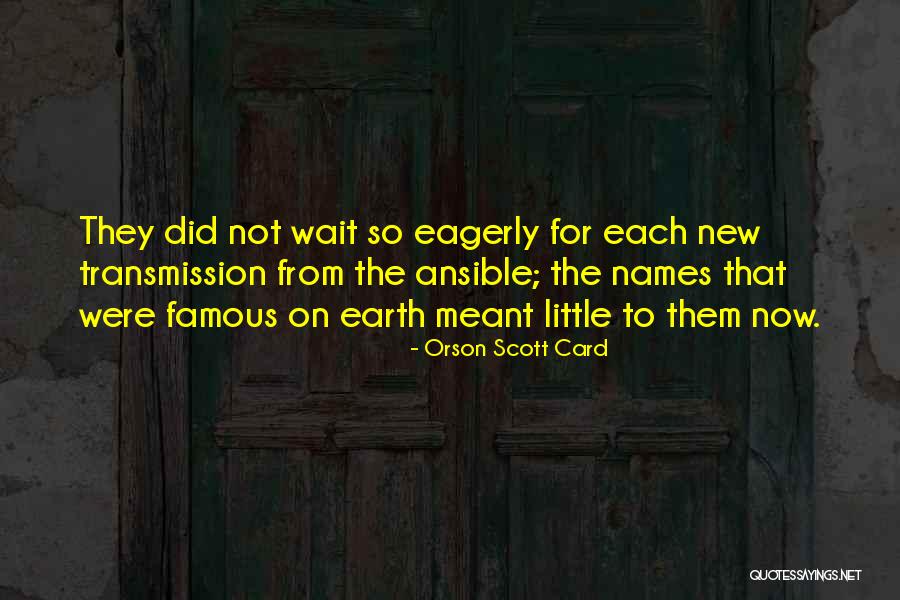 Campas Em Quotes By Orson Scott Card Campas Em Quotes By Orson Scott Card