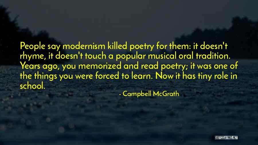 Campbell McGrath Quotes 1310739