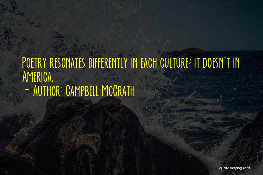 Campbell McGrath Quotes 716451