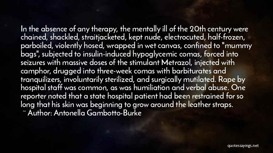 Camphor Quotes By Antonella Gambotto-Burke