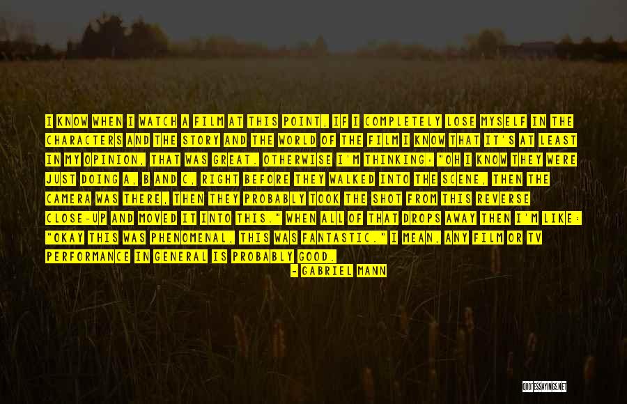 Campilii Snyder Quotes By Gabriel Mann Campilii Snyder Quotes By Gabriel Mann