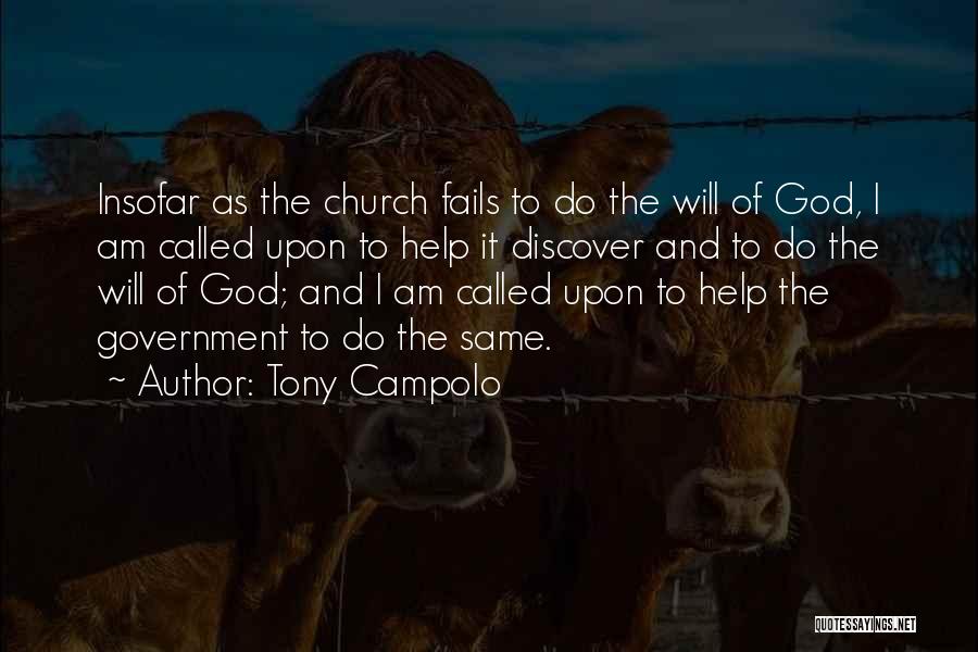 Campolo Quotes By Tony Campolo