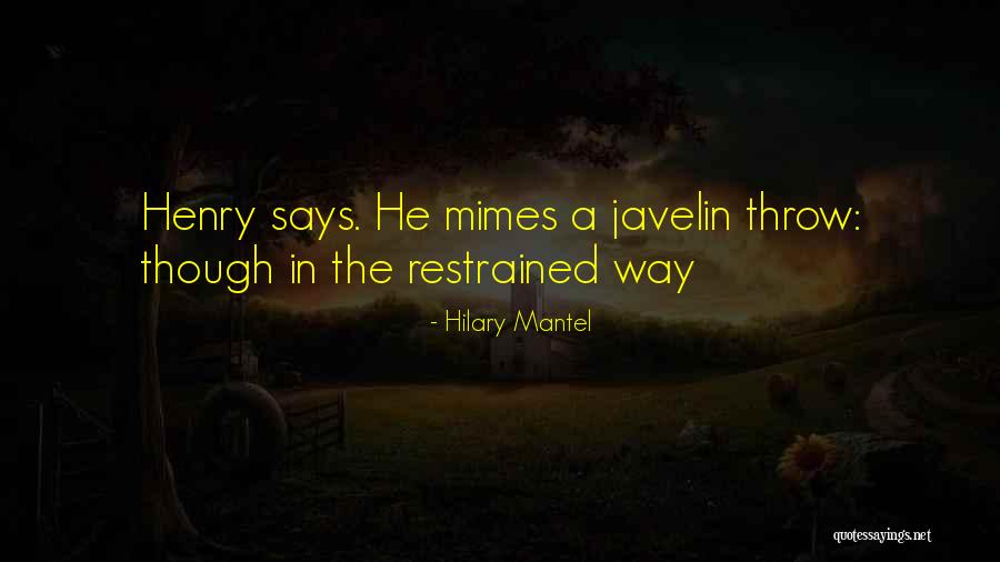 Camponeschi Restaurant Quotes By Hilary Mantel Camponeschi Restaurant Quotes By Hilary Mantel