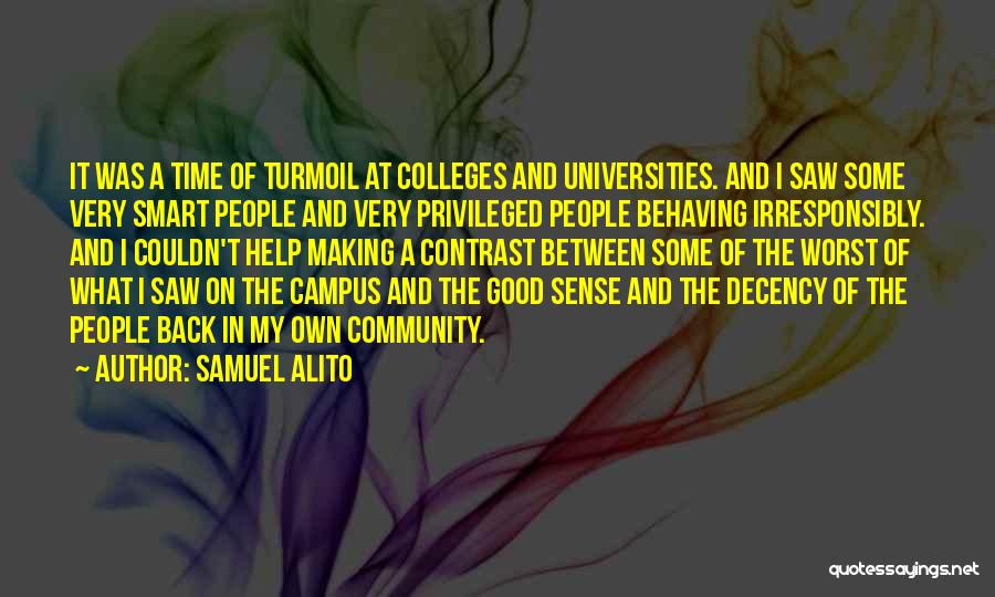 Campus Quotes By Samuel Alito