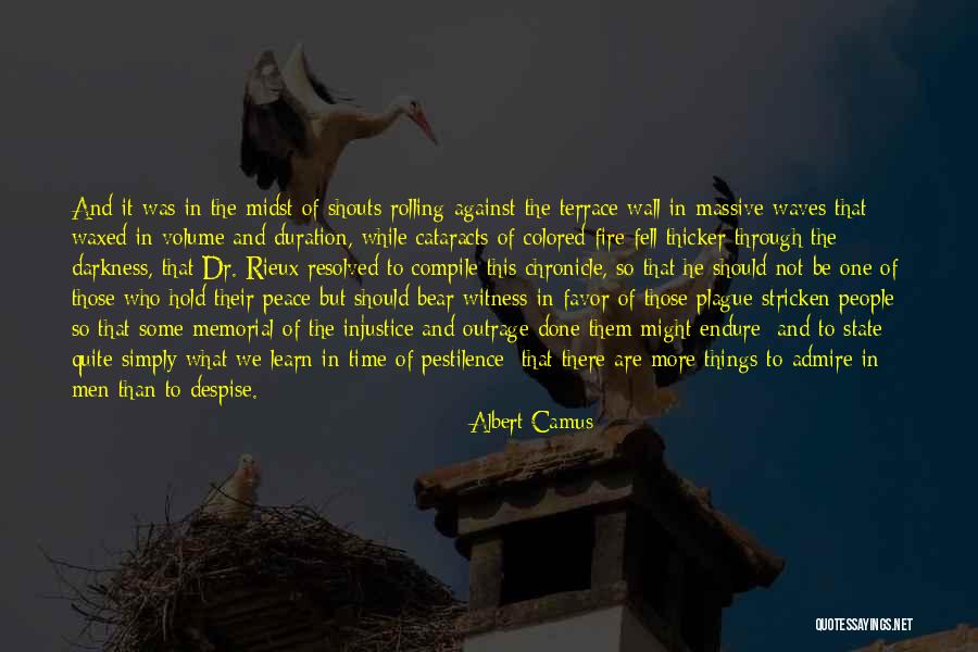 Camus Plague Quotes By Albert Camus