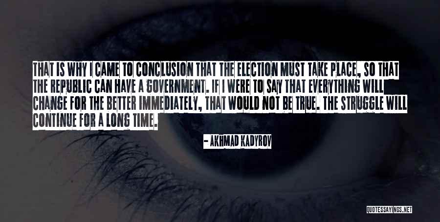 Can A Conclusion Have Quotes By Akhmad Kadyrov Can A Conclusion Have Quotes By Akhmad Kadyrov