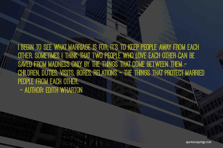 Can A Marriage Be Saved Quotes By Edith Wharton