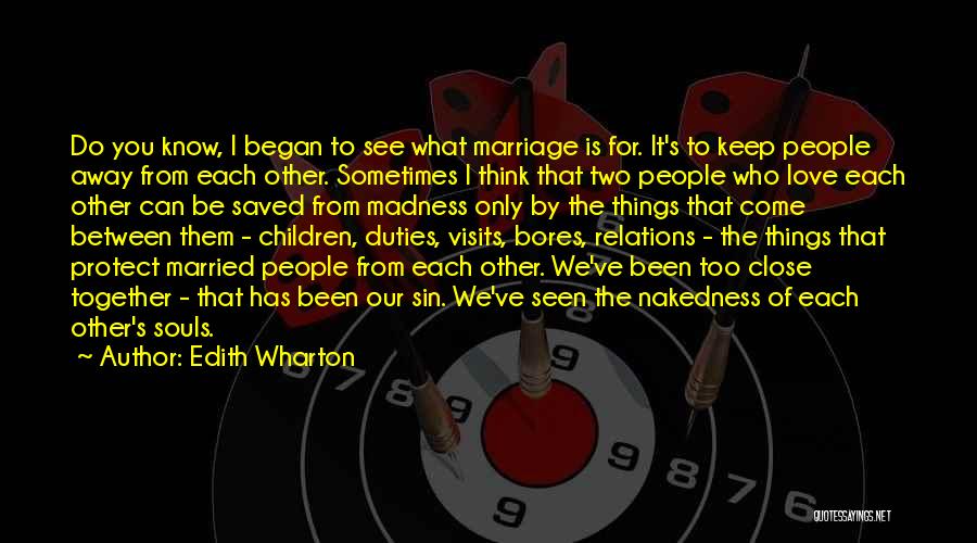 Can A Marriage Be Saved Quotes By Edith Wharton