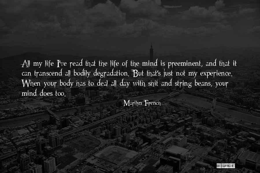 Can Beans Quotes By Marilyn French Can Beans Quotes By Marilyn French