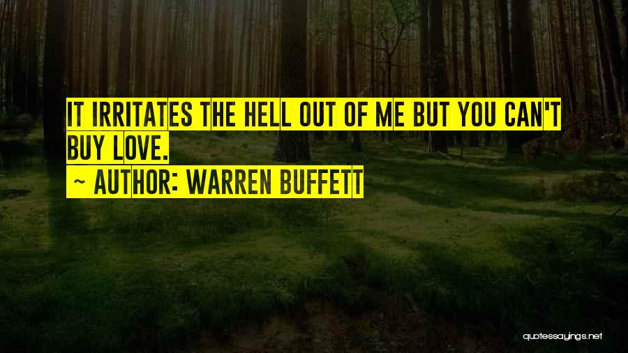 Can Buy Love Quotes By Warren Buffett