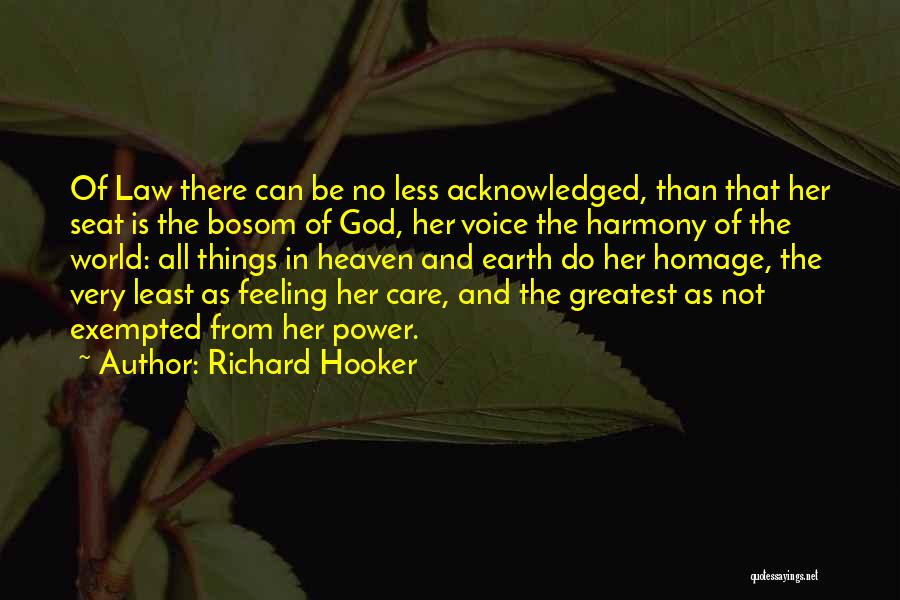 Can Care Less Quotes By Richard Hooker