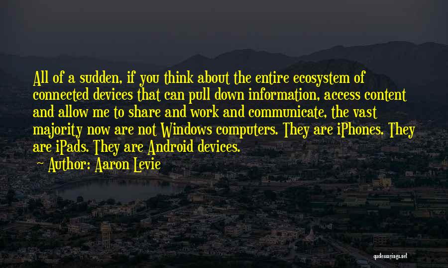 Can Computers Think Quotes By Aaron Levie