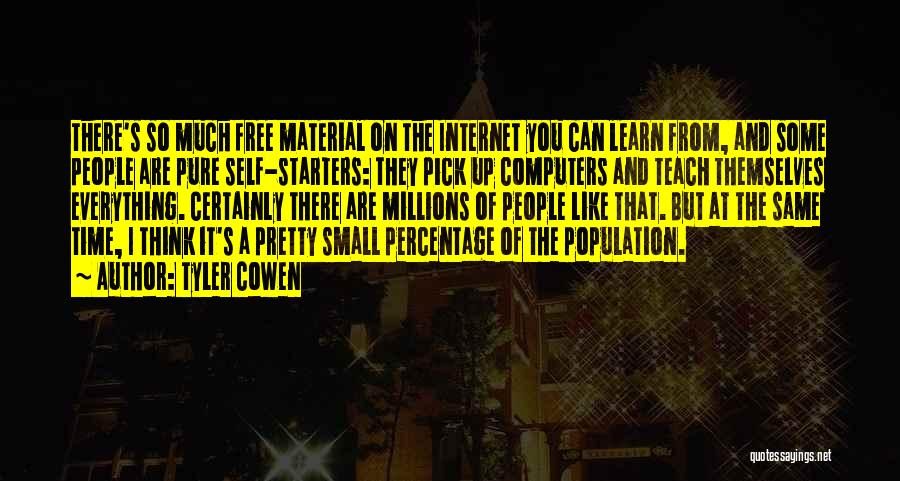 Can Computers Think Quotes By Tyler Cowen