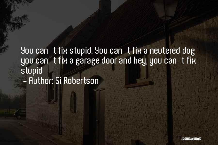 Can Fix Stupid Quotes By Si Robertson