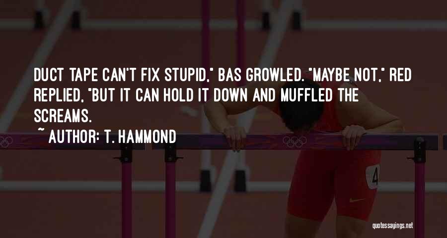 Can Fix Stupid Quotes By T. Hammond