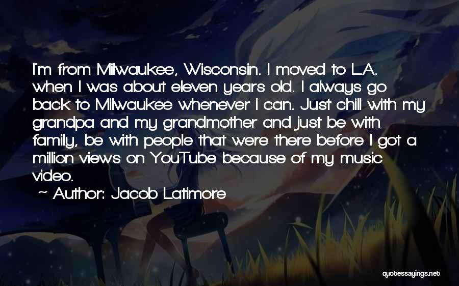 Can Go Back Quotes By Jacob Latimore