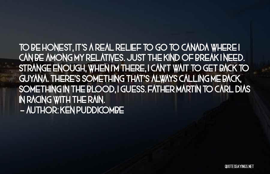 Can Go Back Quotes By Ken Puddicombe