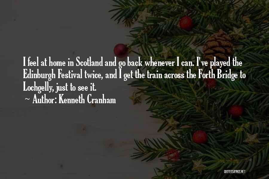 Can Go Back Quotes By Kenneth Cranham