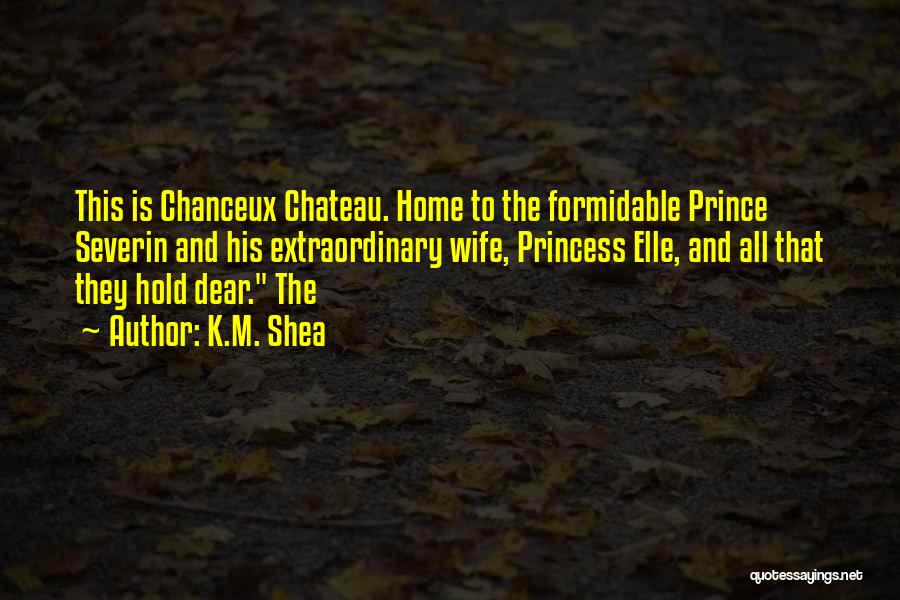 Can I Be Your Princess Quotes By K.M. Shea