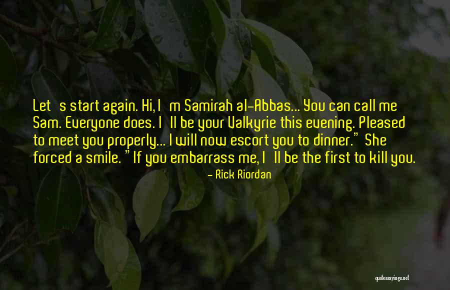 Can I Call You Quotes By Rick Riordan