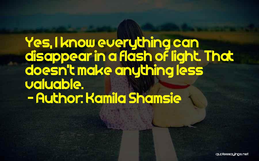 Can I Disappear Quotes By Kamila Shamsie