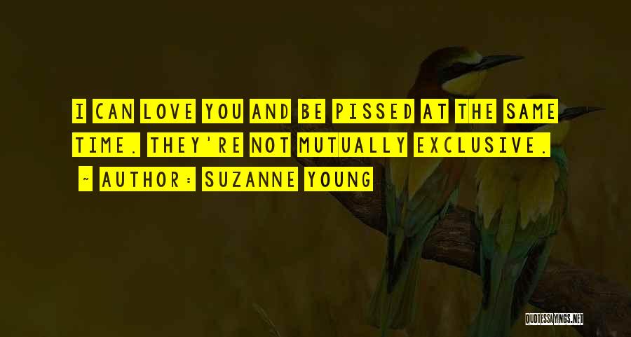 Can I Love You Quotes By Suzanne Young