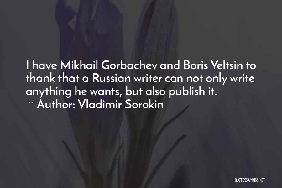 Can I Publish Quotes By Vladimir Sorokin