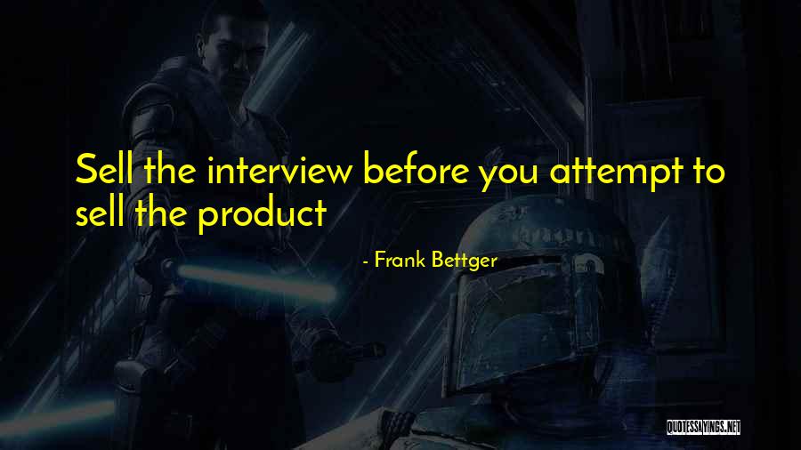 Can I Sell Products With Quotes By Frank Bettger