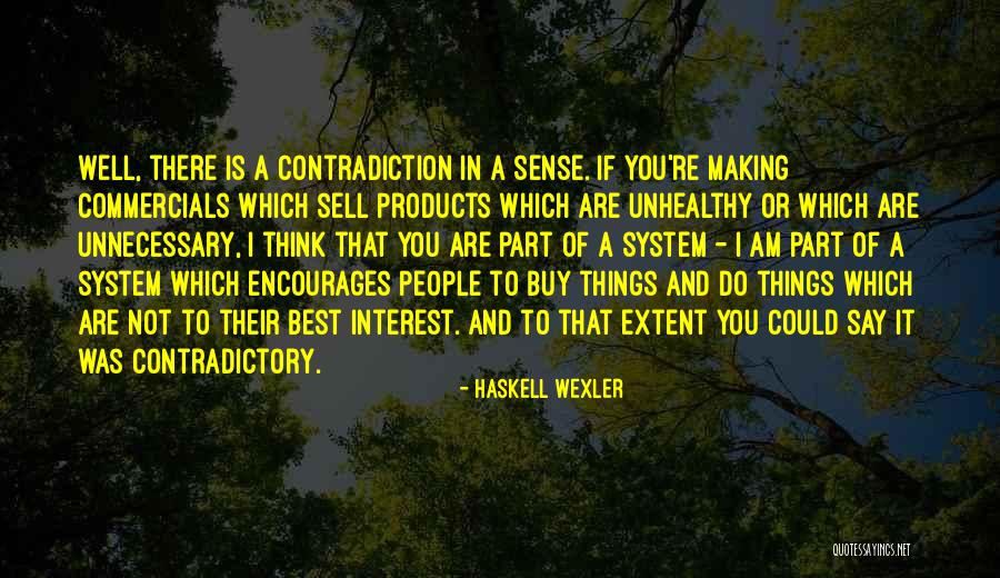 Can I Sell Products With Quotes By Haskell Wexler