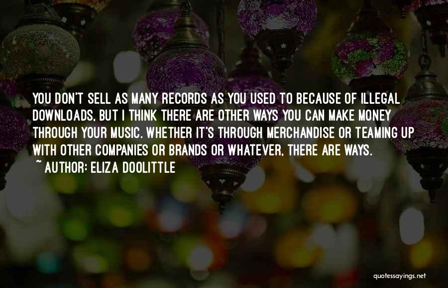 Can I Sell Quotes By Eliza Doolittle