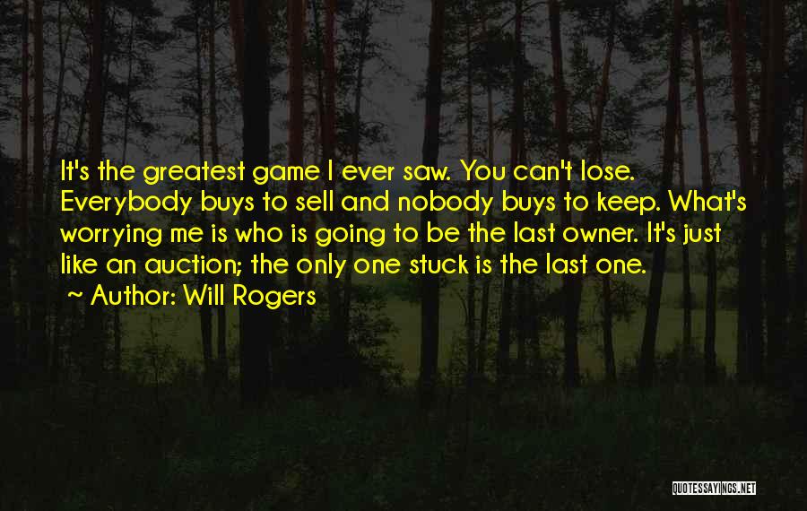 Can I Sell Quotes By Will Rogers