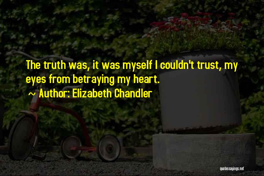 Can I Trust You With My Heart Quotes By Elizabeth Chandler