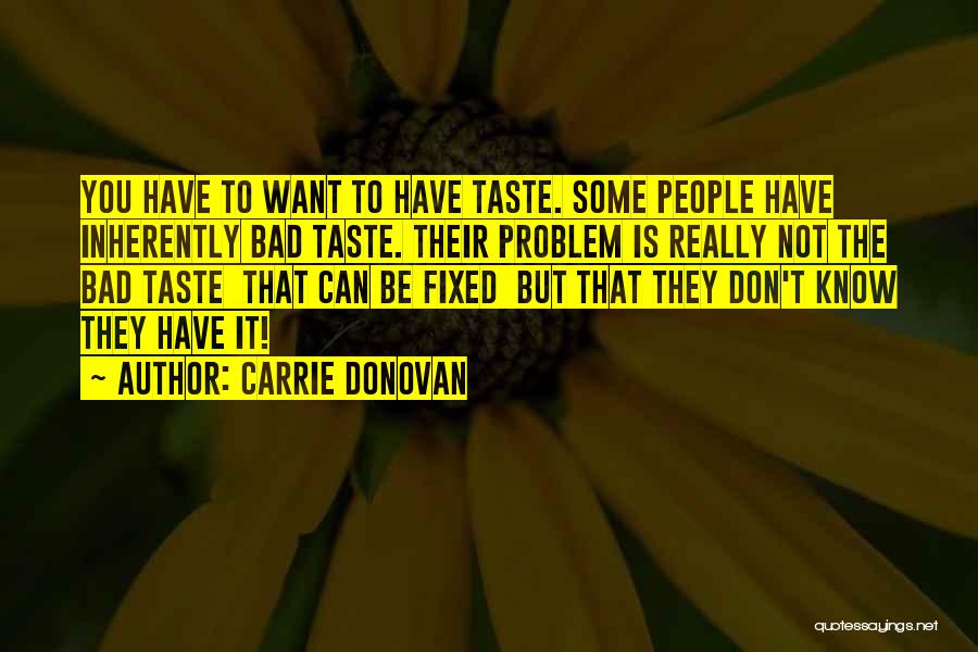 Can It Be Fixed Quotes By Carrie Donovan