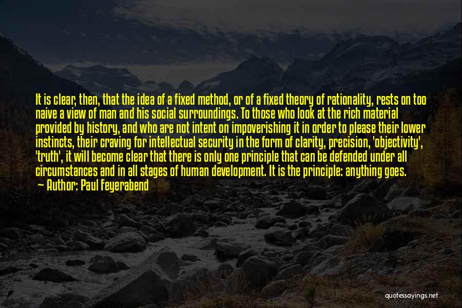 Can It Be Fixed Quotes By Paul Feyerabend