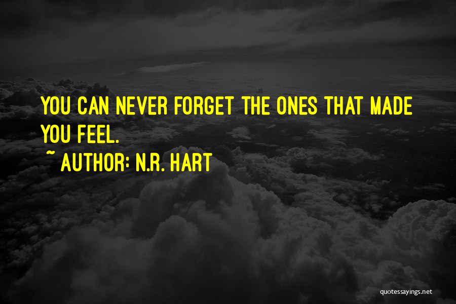 Can Never Forget You Quotes By N.R. Hart