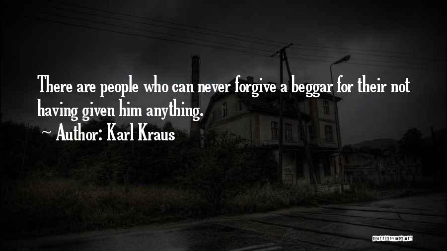 Can Never Forgive Quotes By Karl Kraus