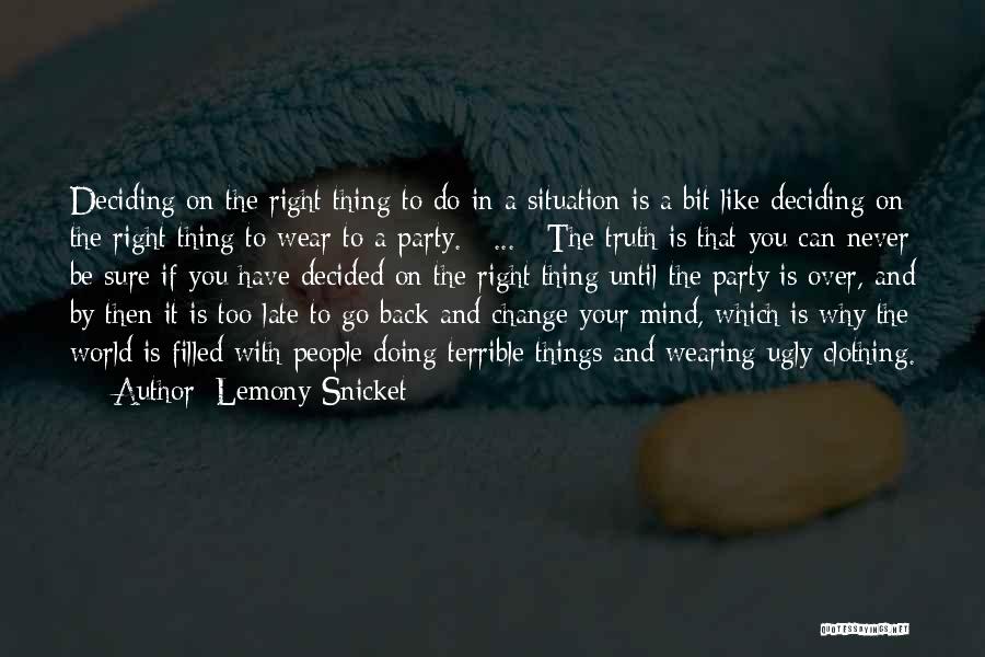 Can Never Go Back Quotes By Lemony Snicket