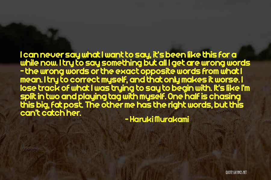 Can Never Lose Something Quotes By Haruki Murakami Can Never Lose Something Quotes By Haruki Murakami