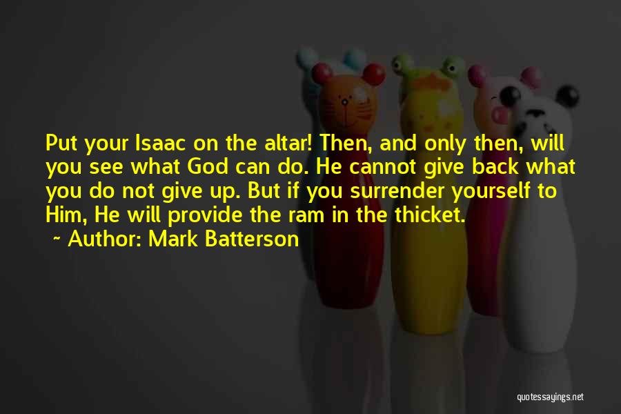 Can Not Give Up Quotes By Mark Batterson