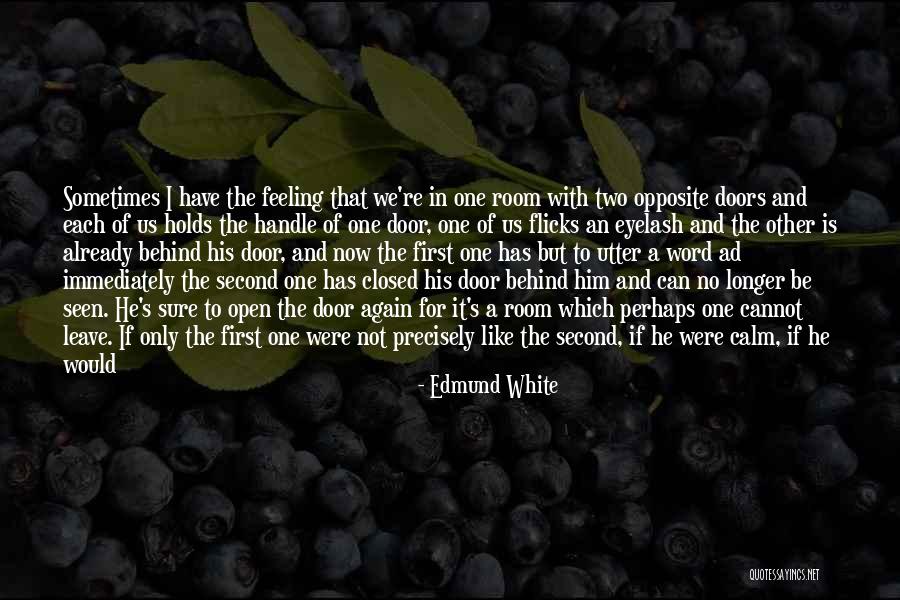 Can Not Handle Quotes By Edmund White