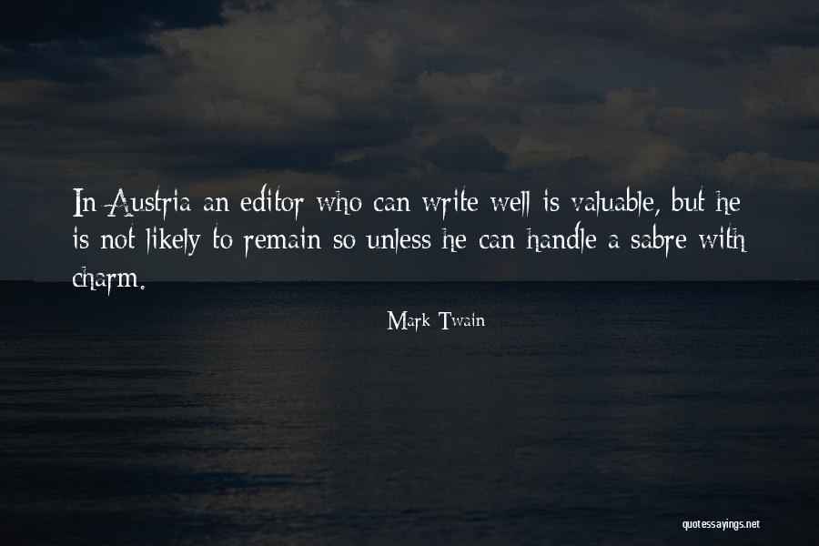 Can Not Handle Quotes By Mark Twain